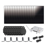 Complete Grid-Tie Solar Kit - 7.11kW ~ 7.2kW Solar w/ Microinverters | 18 x Solar Panels [MIK-PLUS] - ShopSolar.com