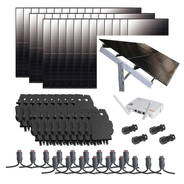 Complete Grid-Tie Solar Kit - 14,400W Solar w/ Microinverters | 36 x 400 Watt Solar Panels - 25-Year Warranty [MIK-PRO] - ShopSolar.com