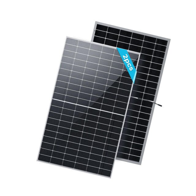 2 x 450W Bifacial Solar Panels