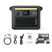 Anker SOLIX C1000X 1056Wh / 1800W Portable Power Station + Choose Your Custom Bundle | Complete Solar Kit