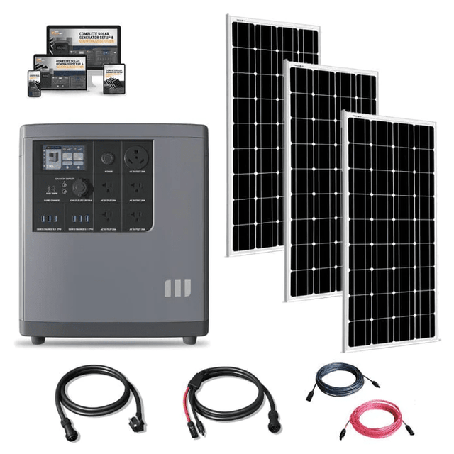 Mango Power E 3,500wH / 3,000W Portable Power Station + Choose Your Custom Bundle | Complete Solar Generator Kit - ShopSolar.com