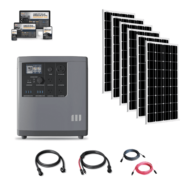 Mango Power E 3,500wH / 3,000W Portable Power Station + Choose Your Custom Bundle | Complete Solar Generator Kit - ShopSolar.com