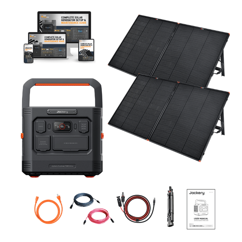 Nomad Kit [2 x 200W Folding Solar Panel]