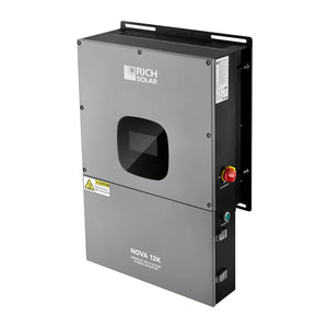 Rich Solar NOVA 12K | 48V Split Phase Hybrid Inverter | 10,000W Output 120/240V | 12,000W PV Input Hybrid Inverter | UL Certified - ShopSolar.com