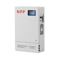 NPP NSFG100P10 51.2V 100Ah LiFePO4 Lithium Battery - ShopSolar.com