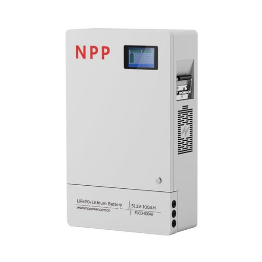 NPP NSFG100P10 51.2V 100Ah LiFePO4 Lithium Battery - ShopSolar.com