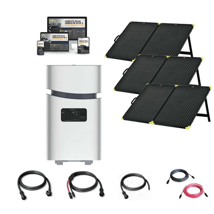 BLUETTI EB70S Portable Power Station 800W Generator + 200W Solar Panel MPPT  LFP