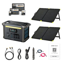 Anker SOLIX F1500 1536Wh / 1800W Portable Power Station + Choose Your Custom Bundle | Complete Solar Kit