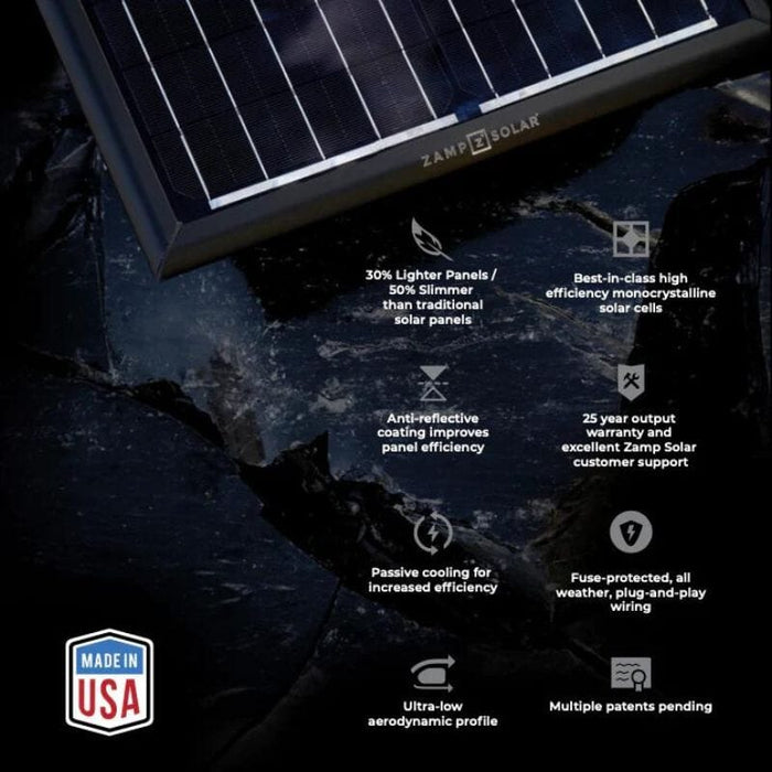 OBSIDIAN SERIES 25 Watt Solar Panel Kit - ShopSolar.com