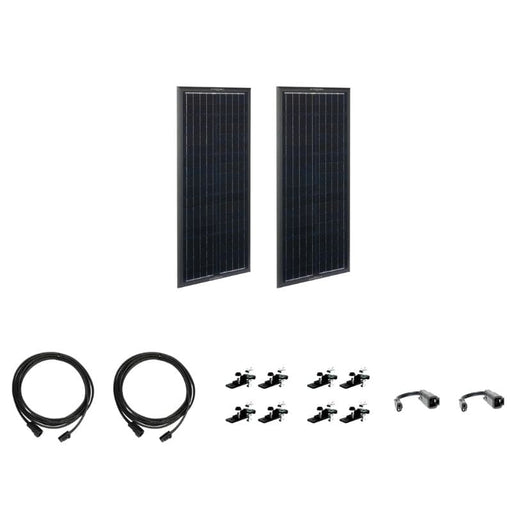 OBSIDIAN® SERIES 90 Watt Solar Panel Kit (2x45) - ShopSolar.com