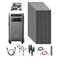 Anker SOLIX F3800 - 3,840Wh / 6,000W Solar Power Station | 120/240V + Choose Your Custom Bundle | Complete Solar Kit - ShopSolar.com