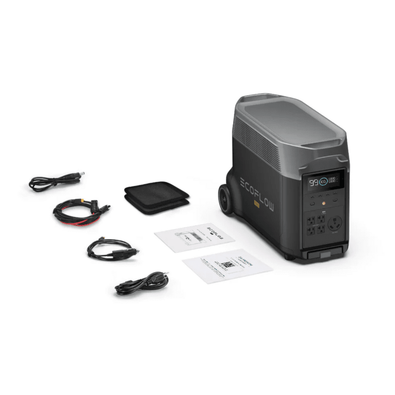 EcoFlow DELTA PRO 120V Solar Kits - 3,600Wh / 3,600W Portable Power Station + Choose Your Custom Bundle Option | Complete Solar Kit | 5-Year Warranty