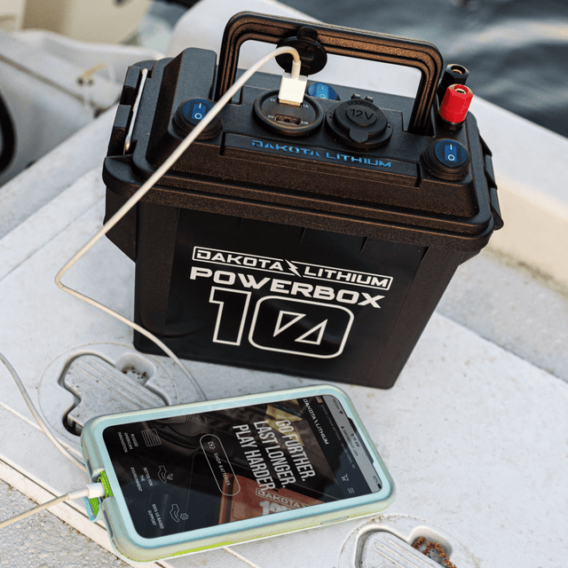 Dakota Lithium Powerbox 10, 12V 10AH Battery Included - ShopSolar.com