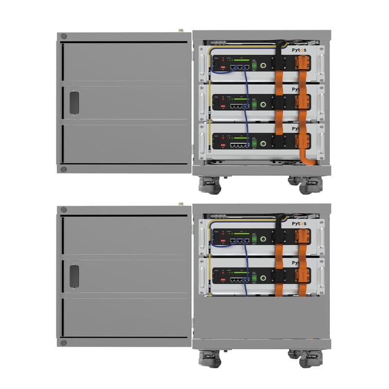Pytes 5.12kWh LFP Server Rack Battery - Choose Model: V5 or E-Box | 6,000 Cycles | 10-Year Warranty - ShopSolar.com