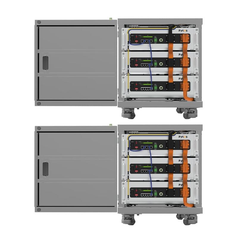 Pytes 5.12kWh LFP Server Rack Battery - Choose Model: V5 or E-Box | 6,000 Cycles | 10-Year Warranty - ShopSolar.com