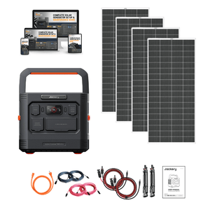 Jackery Explorer 1500 Ultra Solar Generator Custom Kits | 1,536Wh | 1,800W Output | 3,600W Peak | IP65 Rugged | 5-Year Warranty - ShopSolar: Complete Solar Kits + Lifetime Customer Support