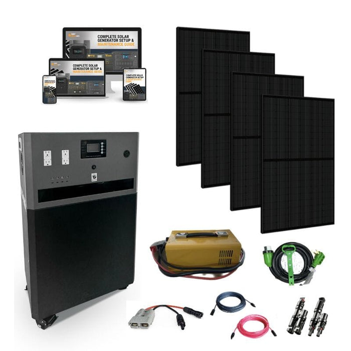 FORCE 15K - 8,000W 120/240V Output + 15kWh Lithium Power Station | 4,000W Solar Input | Made In America | 10-Year Warranty | Choose Bundle - Free Shipping [Pre-Order] *Shipping April 2024* - ShopSolar.com