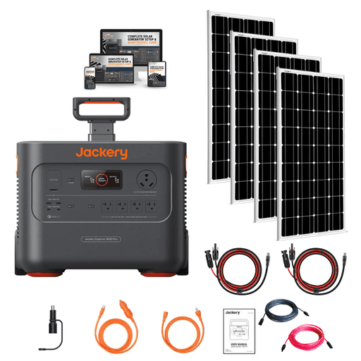 Jackery Explorer 3000 Pro | 3024Wh / 3000WPortable Power Station + Choose Your Custom Bundle | Complete Solar Kit - ShopSolar.com