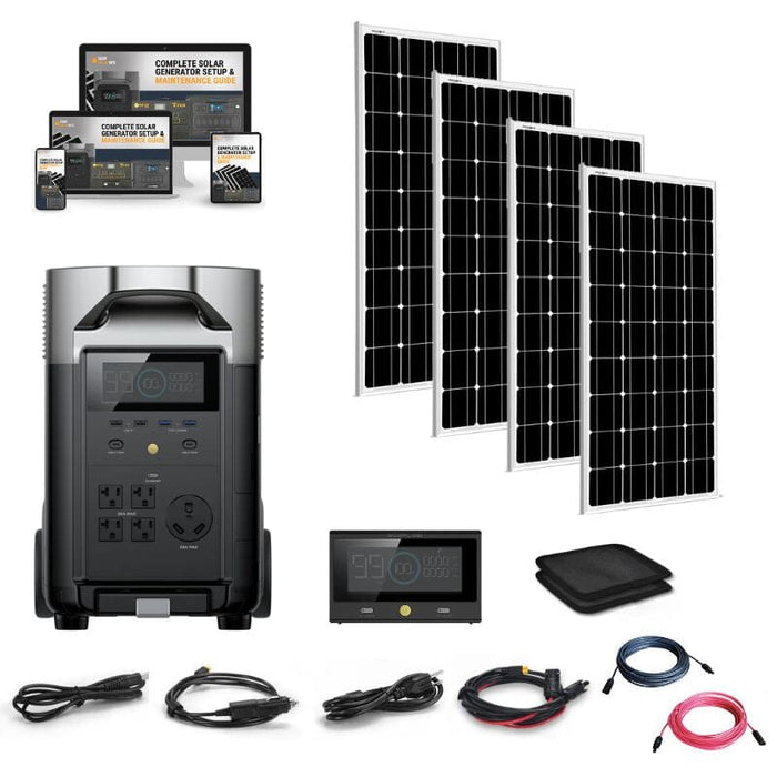 EcoFlow DELTA PRO - 3600 Watt Solar Generator / 3600wH Lithium