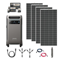 Anker SOLIX F3800 - 3,840Wh / 6,000W Solar Power Station | 120/240V + Choose Your Custom Bundle | Complete Solar Kit - ShopSolar.com