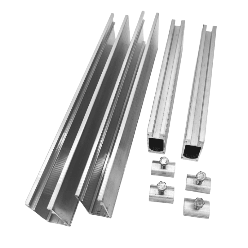 Tamarack Ground Mount Kit | 3 or 4 Modules/Column | 170 MPH Wind, 70 psf Snow | UL 2703 | UPS Shippable - ShopSolar: Complete Solar Kits + Lifetime Customer Support