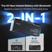 Renogy 12V 200Ah Pro Smart Lithium Iron Phosphate Battery w/Bluetooth & Self-heating Function - ShopSolar.com