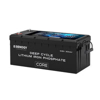 Renogy 12V 300Ah Core Series Deep Cycle Lithium Iron Phosphate Battery w/Self-Heating - ShopSolar.com