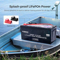 Renogy 24V 100Ah Core Series Deep Cycle Lithium Iron Phosphate Battery - ShopSolar.com