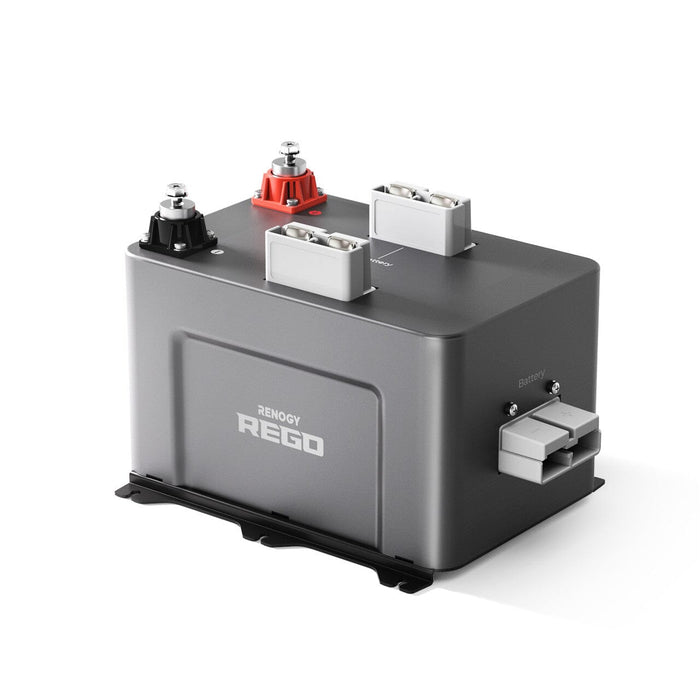 REGO 3 Port 400A Battery Combiner Box - ShopSolar.com