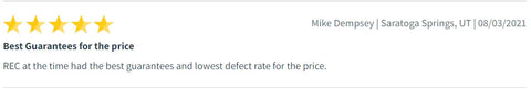 rec solar panels price guarantee review