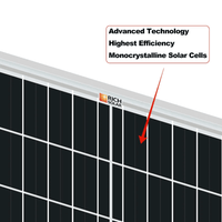 MEGA 250 Watt Monocrystalline Solar Panel | Best 12V Panel for RVs and Off-Grid | 25-Year Output Warranty | UL Certified - ShopSolar.com