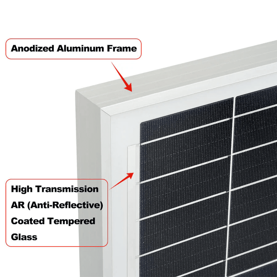 Rich Solar 200 Watt 24 Volt Solar Panel | Monocrystalline | High-Efficiency - ShopSolar.com