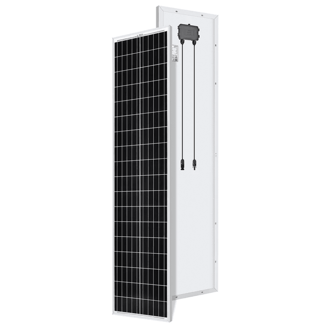 Rich Solar Mega 100 Slim | 100 Watt 12V Solar Panel Slim Edition - ShopSolar.com