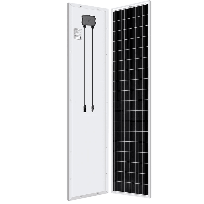 Rich Solar Mega 100 Slim | 100 Watt 12V Solar Panel Slim Edition - ShopSolar.com