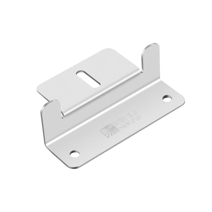 Z-Bracket Sets for Mounting Solar Panels (Choose # of Panels) | 4 x Brackets Per Solar Panel [One Per Corner] | High-Quality Anodized Aluminum - ShopSolar: Complete Solar Kits + Lifetime Customer Support