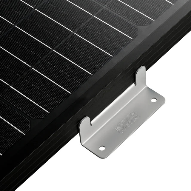 Z-Bracket Sets for Mounting Solar Panels (Choose # of Panels) | 4 x Brackets Per Solar Panel [One Per Corner] | High-Quality Anodized Aluminum - ShopSolar.com