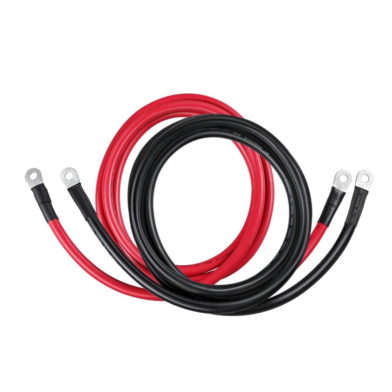 Inverter & Battery Cable #6 AWG 15 ft Set