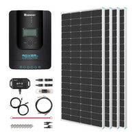 4 x 200W 12V Rigid Solar Panel / Rover 60A MPPT W/ LCD & BT2 Module