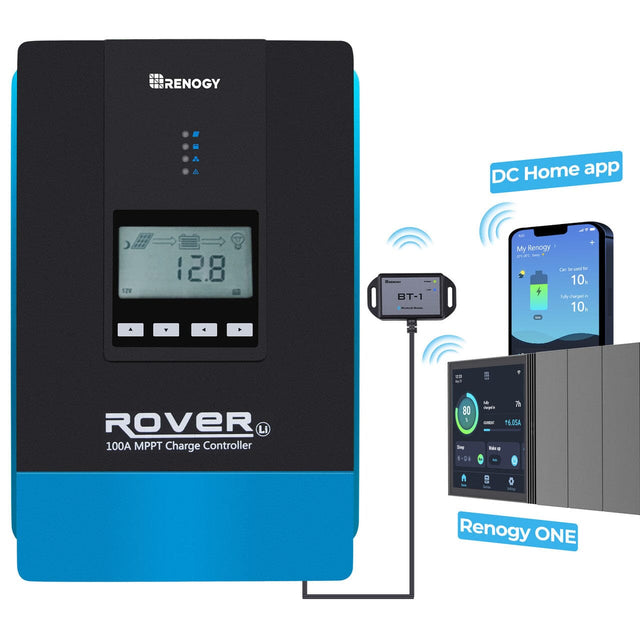 Rover 100 Amp MPPT Solar Charge Controller - ShopSolarKits.com