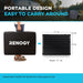 100 Watt 12 Volt Monocrystalline Foldable Solar Suitcase with Voyager - ShopSolar.com