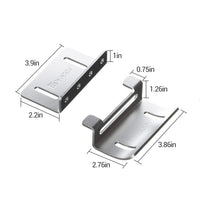 Renogy Solar Panel Mounting Z Bracket [Set of 4] - ShopSolar.com