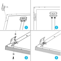 Renogy Solar Panel Mounting Z Bracket [Set of 4] - ShopSolar.com