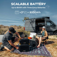 ROVER2000 2008Wh / 1500W Semi-Solid State Portable Power Station - ShopSolar.com