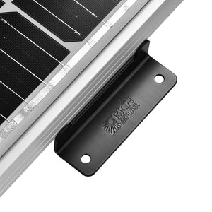 Z-Bracket Sets for Mounting Solar Panels (Choose # of Panels) | 4 x Brackets Per Solar Panel [One Per Corner] | High-Quality Anodized Aluminum - ShopSolar: Complete Solar Kits + Lifetime Customer Support