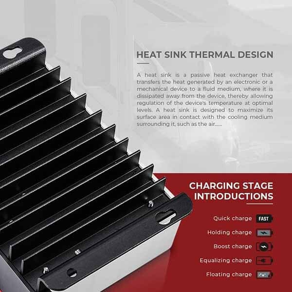 BougeRV MPPT Solar Charge Controller 40 Amp 12V/24V - ShopSolar.com