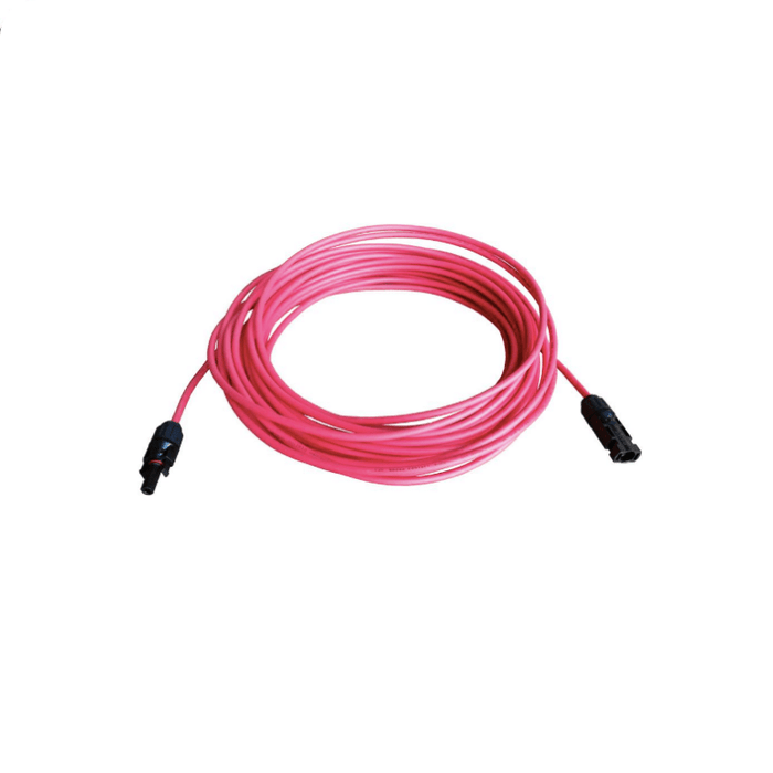 10 Gauge Solar Panel Extension Cables Wire (Black & Red) | PV Extension Wire |  10AWG | 1 of Each | Choose Feet/Length (New) - ShopSolar.com