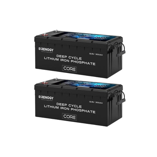 Renogy 12V 300Ah Core Series Deep Cycle Lithium Iron Phosphate Battery w/Self-Heating - ShopSolar.com