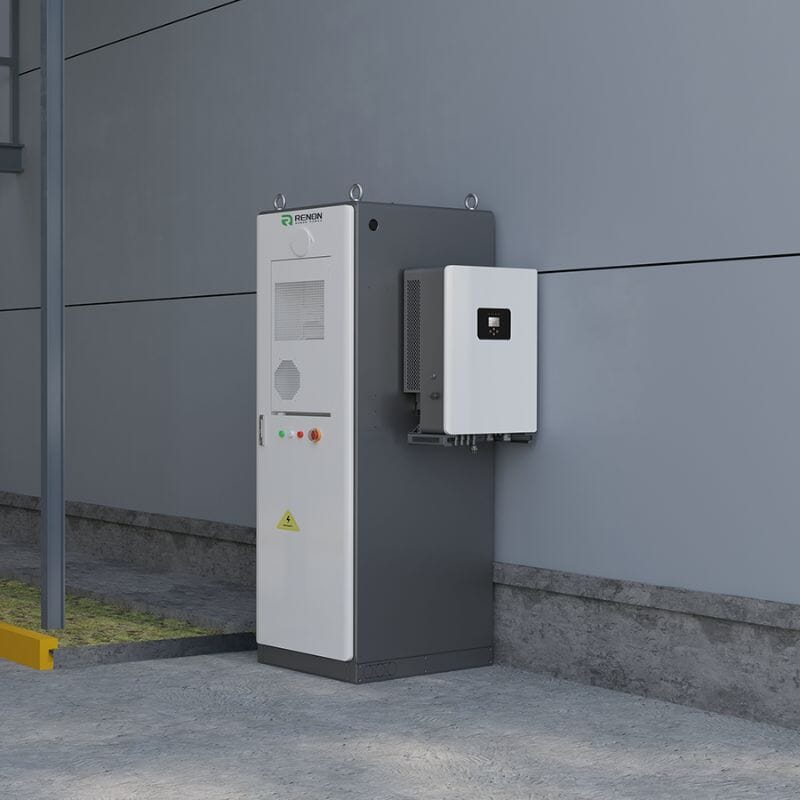 Renon Power - ECUBE 60AP 30kWh - 60kWh Battery Storage + Sol Ark 30K or 60K | Air-Cooled Battery Storage System | Commercial / Industrial Solar + Battery System - ShopSolar.com