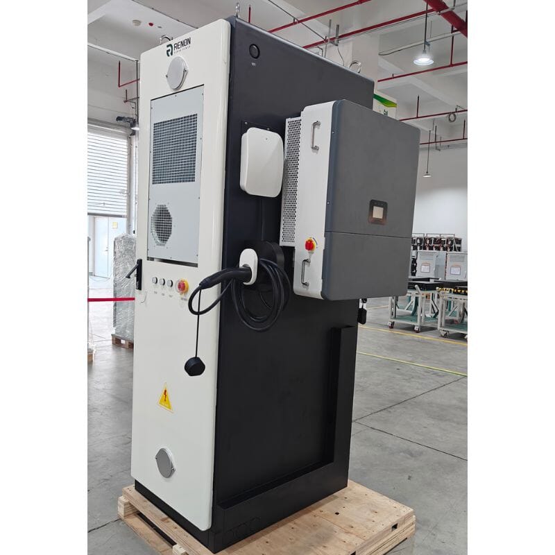 Renon Power - ECUBE 60AP 30kWh - 60kWh Battery Storage + Sol Ark 30K or 60K | Air-Cooled Battery Storage System | Commercial / Industrial Solar + Battery System - ShopSolar.com