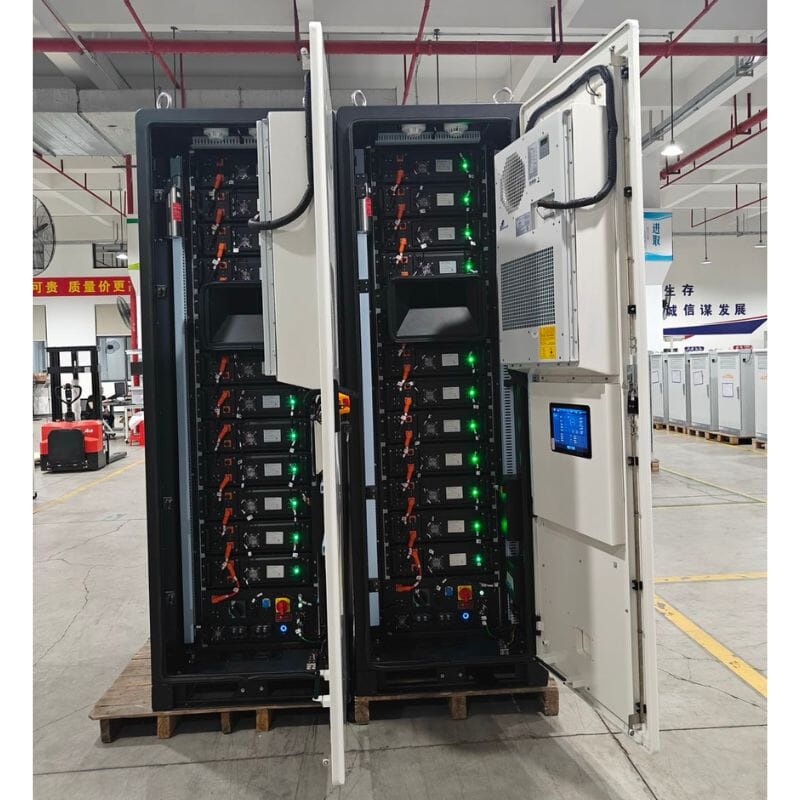 Renon Power - ECUBE 60AP 30kWh - 60kWh Battery Storage + Sol Ark 30K or 60K | Air-Cooled Battery Storage System | Commercial / Industrial Solar + Battery System - ShopSolar.com